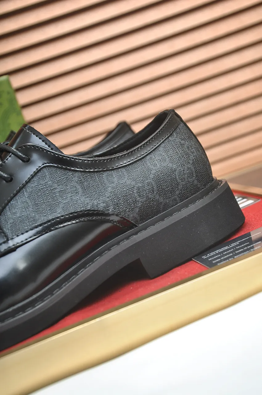 Men's shoes💰540💶Italy's top luxury men's shoe giant (GUCCI) (Gucci) (full cowhide lining) new arrival🍃Original European style🔰 Pleasant to the eye😍In order to make the shoes more durable and non-deformable🌀The production continues to follow traditional methods but there is still no lack of innovation💪Choose original sheepskin for the leather♻️ Smooth and natural And extra bright ⭐Made of imported cowhide, the first choice of rich people 38-45 (45 customized)